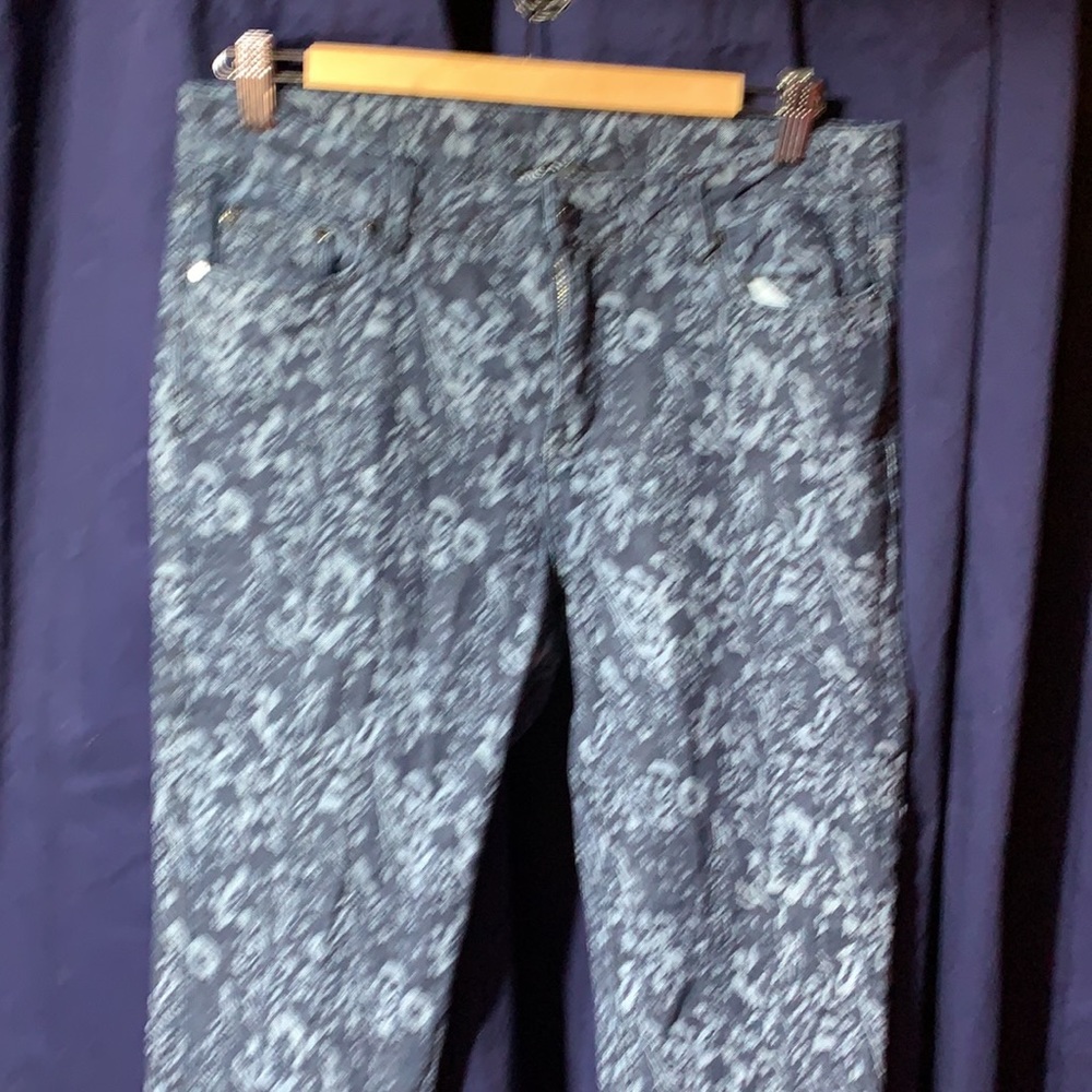 Picadilly Flower Pattern Jeans - image 1